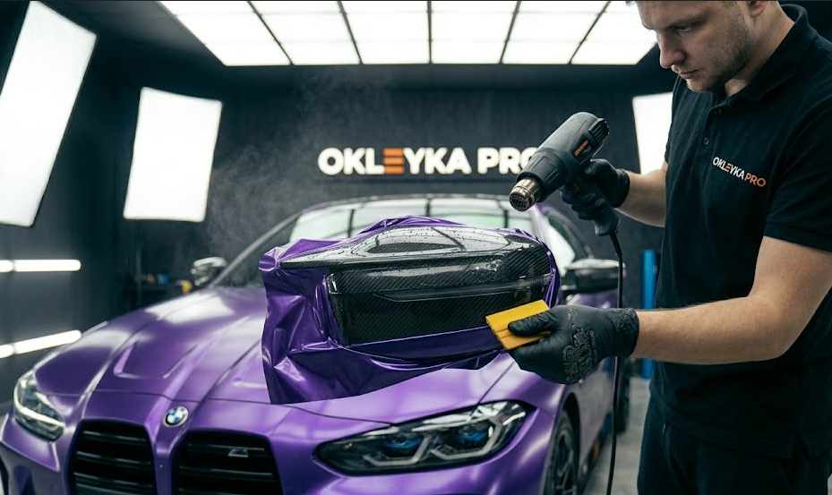 Цветная полиуретановая пленка для авто в СПб
